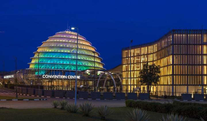 Kigali Convention centre and Radisson Blue